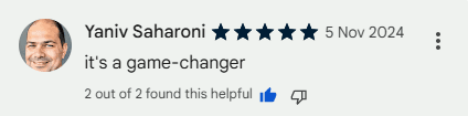 Customer review