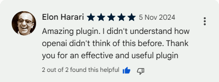 Customer review