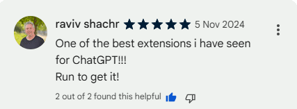 Customer review