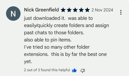 Customer review