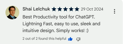 Customer review