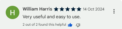 Customer review