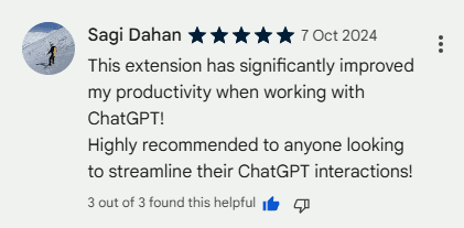 Customer review