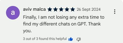 Customer review