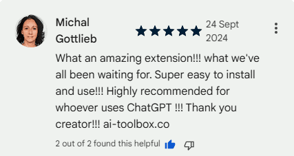 Customer review