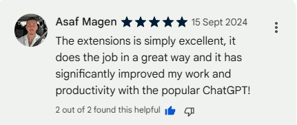Customer review