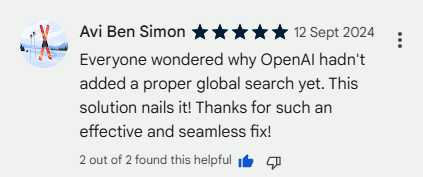 Customer review
