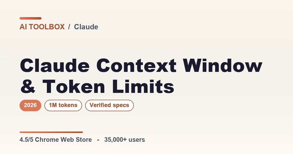 Claude context window and token limits for 2026 across Opus 5, Sonnet 5, and Haiku 4.5