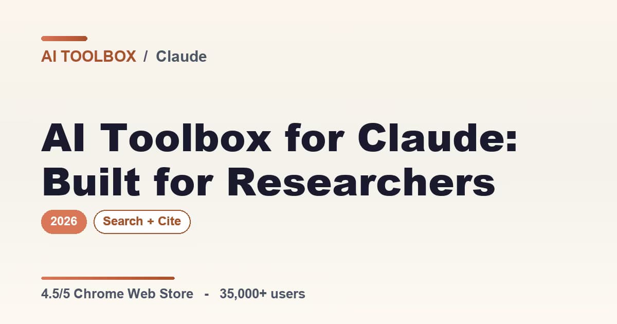 Researcher using AI Toolbox for Claude to search conversations with exact match and bookmark findings